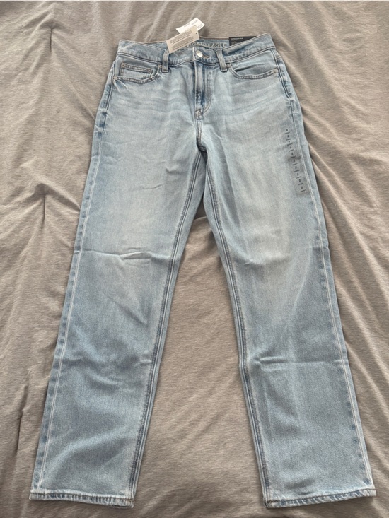 American Eagle Outfitters Denim - American Eagle High Rise Straight Jeans